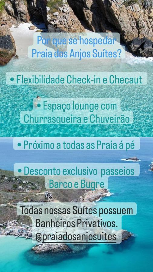 Praia Dos Anjos - Suites Arraial do Cabo Exteriör bild