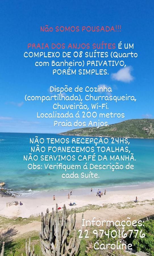Praia Dos Anjos - Suites Arraial do Cabo Exteriör bild